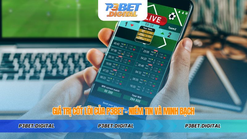 Giá Trị Cốt Lõi Của P3BET - NIỀM TIN VÀ MINH BẠCH