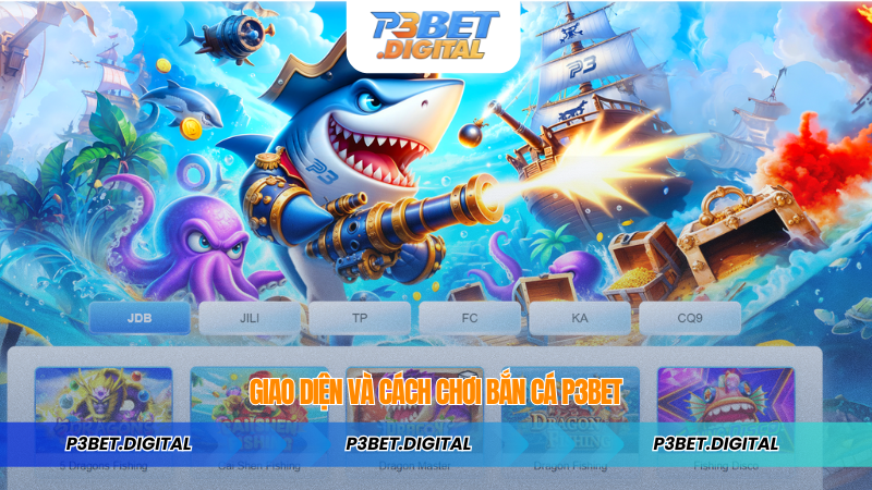 Giao Diện Và Cách Chơi Bắn Cá P3BET