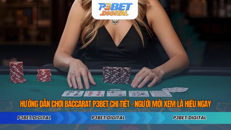 Hướng dẫn chơi Baccarat P3BET chi tiết – Người mới xem là hiểu ngay