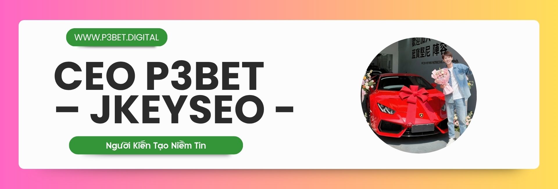 CEO P3BET – JKEYSEO -